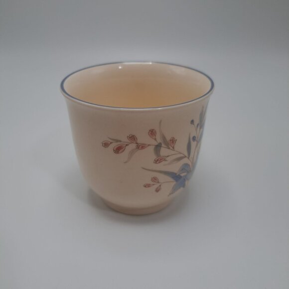 Keltcraft Noritake Kilkee 9109 Coffee Tea Cup Butterfly Blue Floral Replacement - Picture 4 of 11